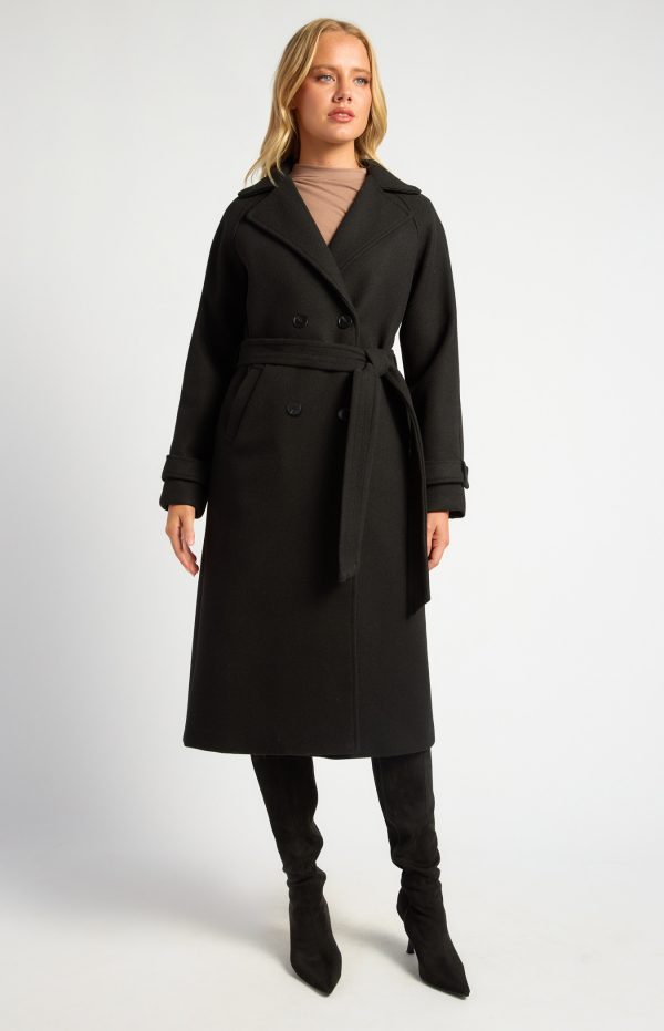 Heavyweight Felt Raglan Sleeve Coat