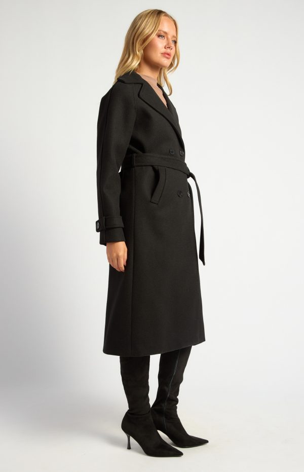 Heavyweight Felt Raglan Sleeve Coat