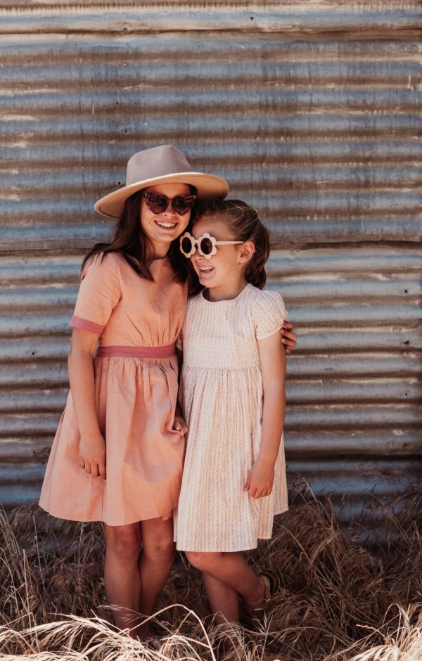 London Pink Smock Dress